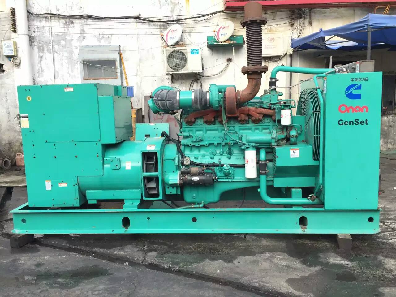 大新租赁发电机-柴油发电机不正常冒烟的原因